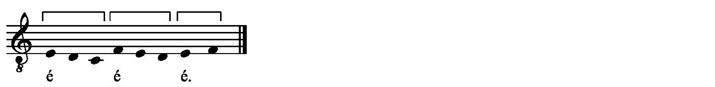 Refrain musical notation
